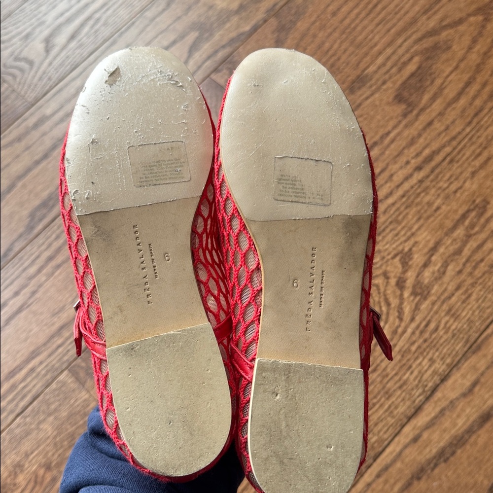 Freda Salvador Mesh Ballet Flats - Picture 3 of 3
